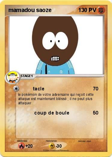 Pokemon mamadou saoze 