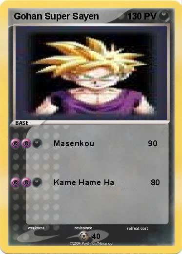 Pokemon Gohan Super Sayen 