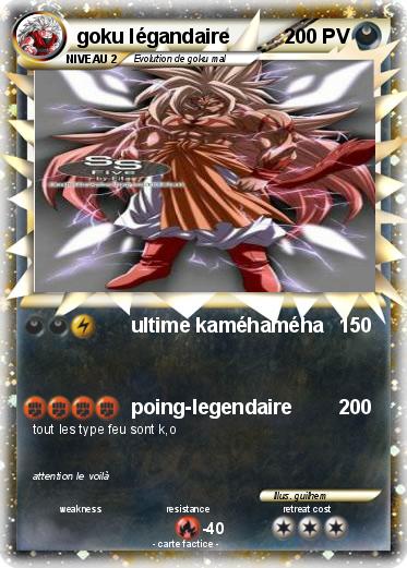 Pokemon goku légandaire