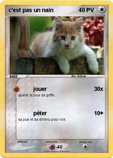 Pokemon c'est pas un nain