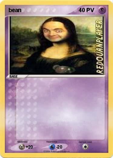 Pokemon bean
