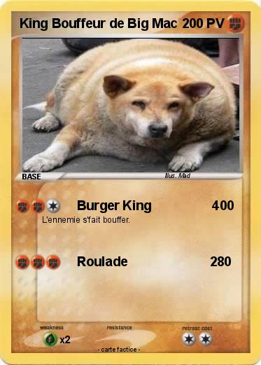 Pokemon King Bouffeur de Big Mac
