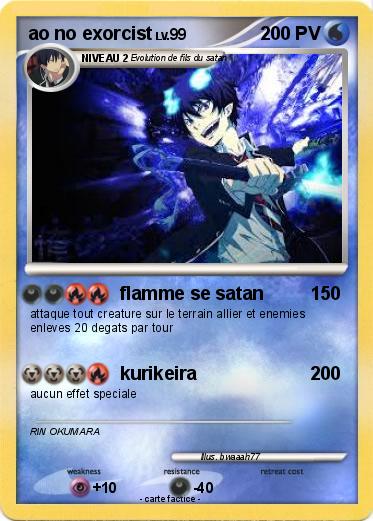 Pokemon ao no exorcist