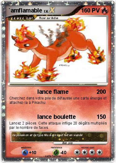 Pokemon `amflamable
