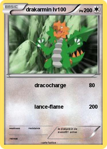 Pokemon drakarmin lv100
