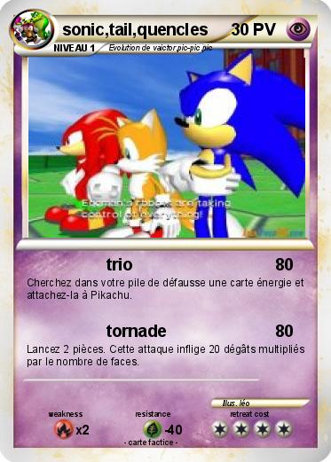 Pokemon sonic,tail,quencles