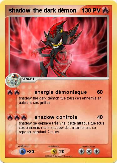 Pokemon shadow  the dark démon