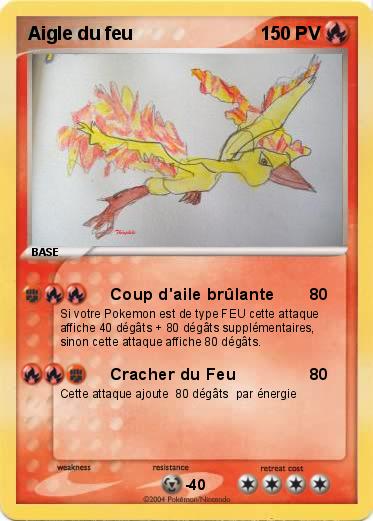 Pokemon Aigle du feu
