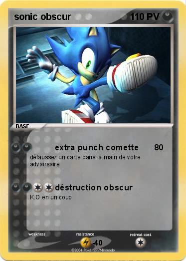 Pokemon sonic obscur