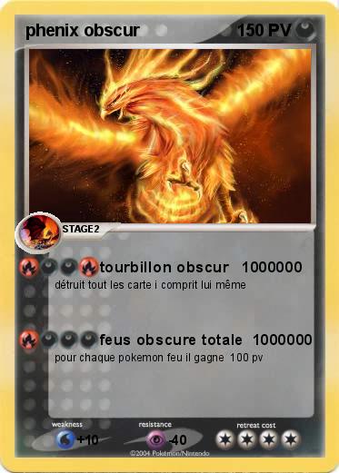 Pokemon phenix obscur