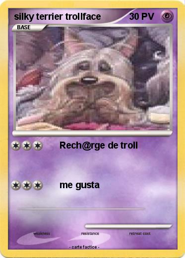Pokemon silky terrier trollface