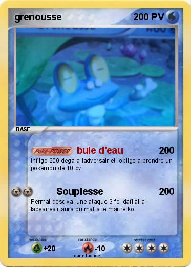Pokemon grenousse