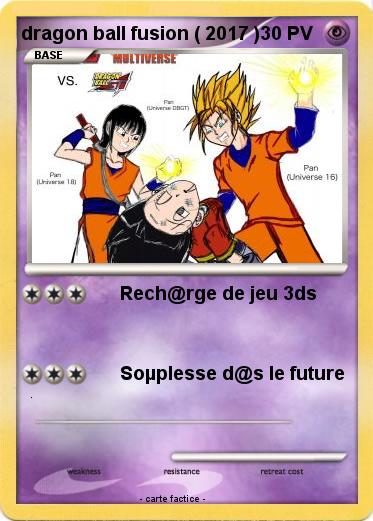 Pokemon dragon ball fusion ( 2017 )