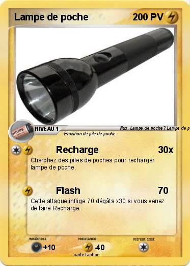 Pokemon Lampe de poche