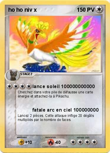 Pokemon ho ho niv x