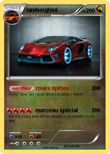Pokemon lamborghini
