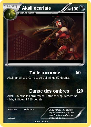 Pokemon Akali écarlate