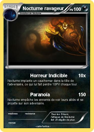 Pokemon Nocturne ravageur