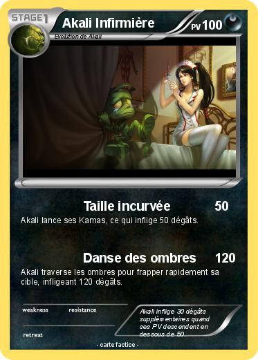 Pokemon Akali Infirmière