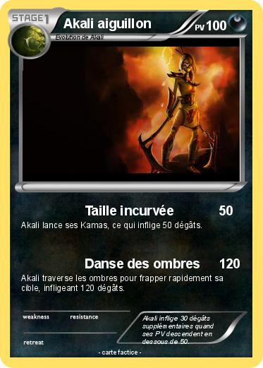 Pokemon Akali aiguillon