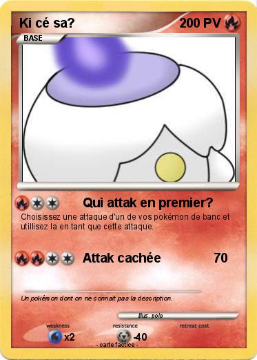 Pokemon Ki cé sa?