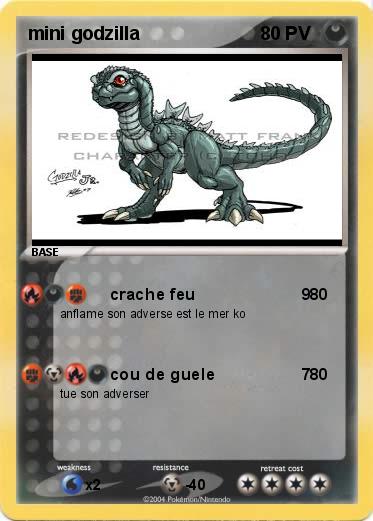 Pokemon mini godzilla
