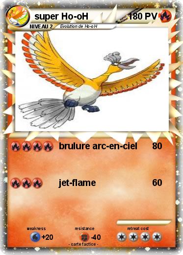 Pokemon super Ho-oH