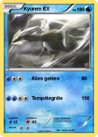 Pokemon Kyurem EX
