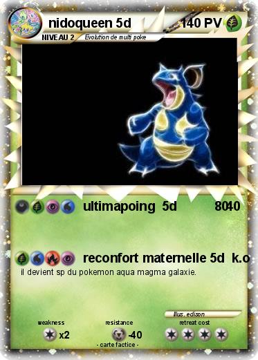 Pokemon nidoqueen 5d