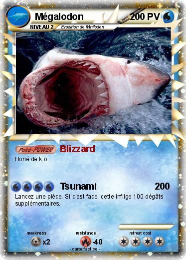 Pokemon Mégalodon