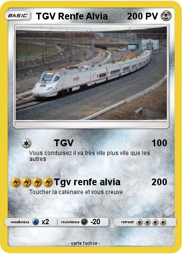 Pokemon TGV Renfe Alvia