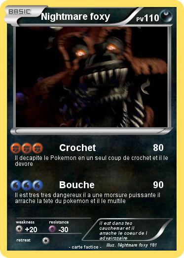 Pokemon Nightmare foxy