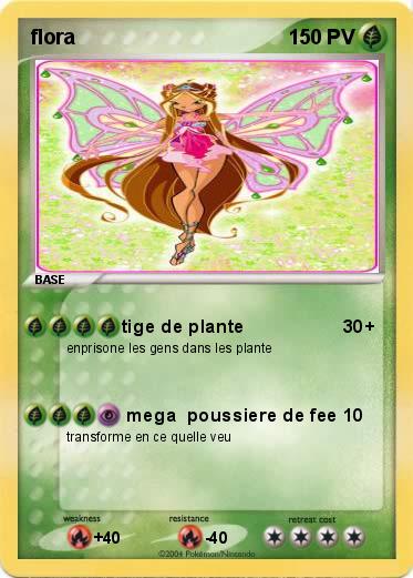 Pokemon flora