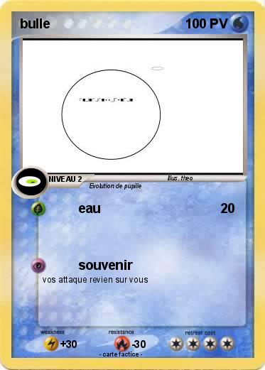 Pokemon bulle