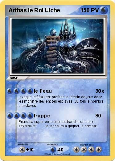 Pokemon Arthas le Roi Liche