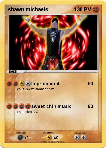 Pokemon shawn michaels