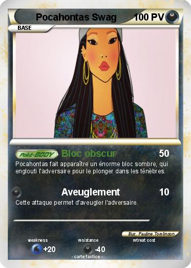 Pokemon Pocahontas Swag