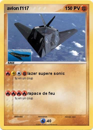 Pokemon avion f117