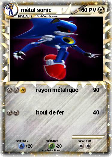 Pokemon métal sonic