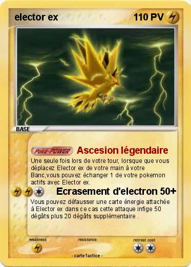 Pokemon elector ex