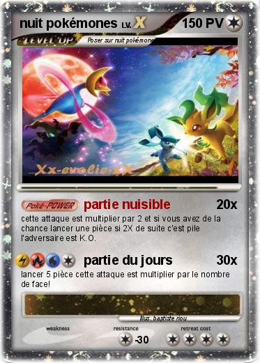 Pokemon nuit pokémones