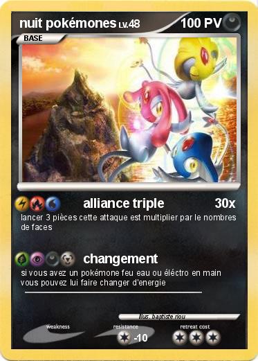 Pokemon nuit pokémones