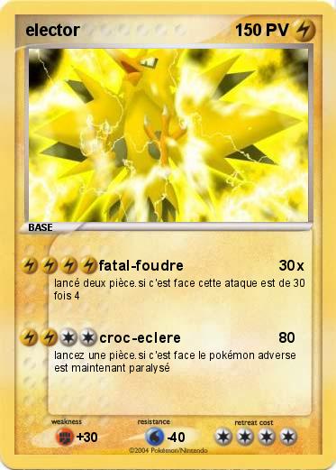 Pokemon elector