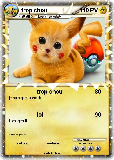 Pokemon trop chou