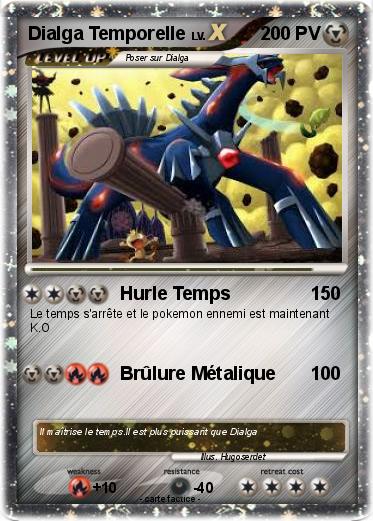 Pokemon Dialga Temporelle