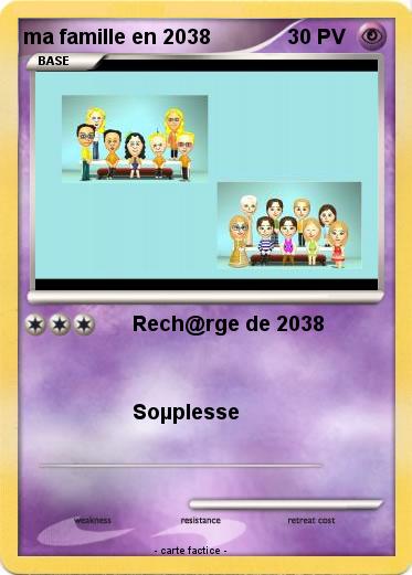 Pokemon ma famille en 2038