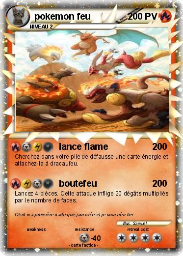 Pokemon pokemon feu