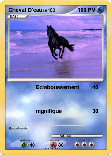 Pokemon Cheval D'eau