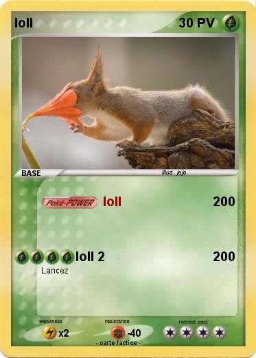 Pokemon loll