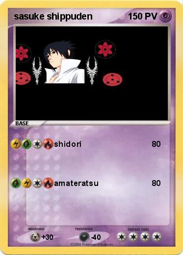 Pokemon sasuke shippuden